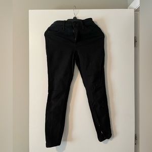 high rise kinny jeans